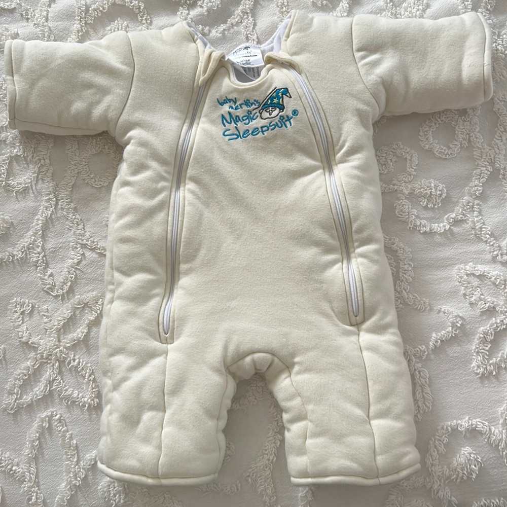 Cream Baby Sleep Sack